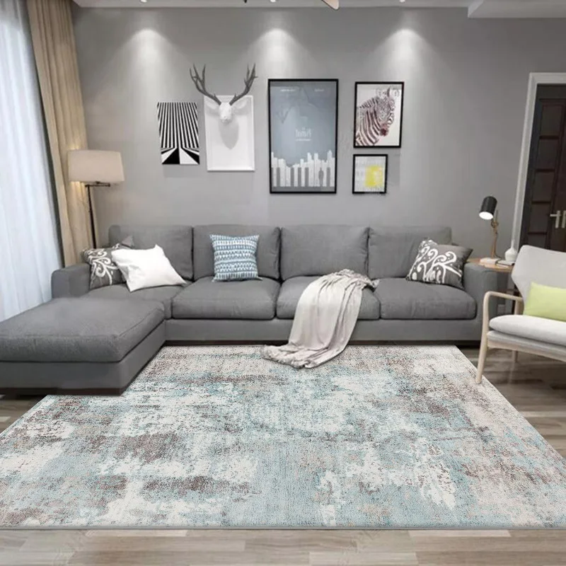 

200*300cm Fashion Nordic Modern Abstract Color Ink Kitchen Living Room Bedroom Bedside Carpet Floor Mat Customization