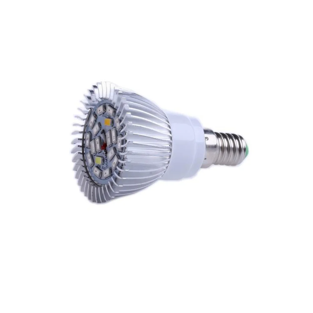 

18W 18 LED E14 Plant Grow Light Full Spectrum LED Grow Light Bulbs for Hydroponics Greenhouse Lighting Plants Growing Flowering