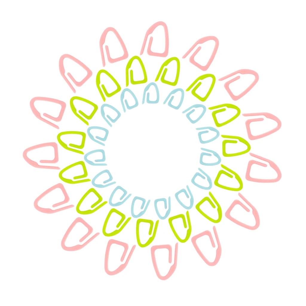 15x пластиковые маркеры для вязания инструмент крючком маркер ремесла держатель