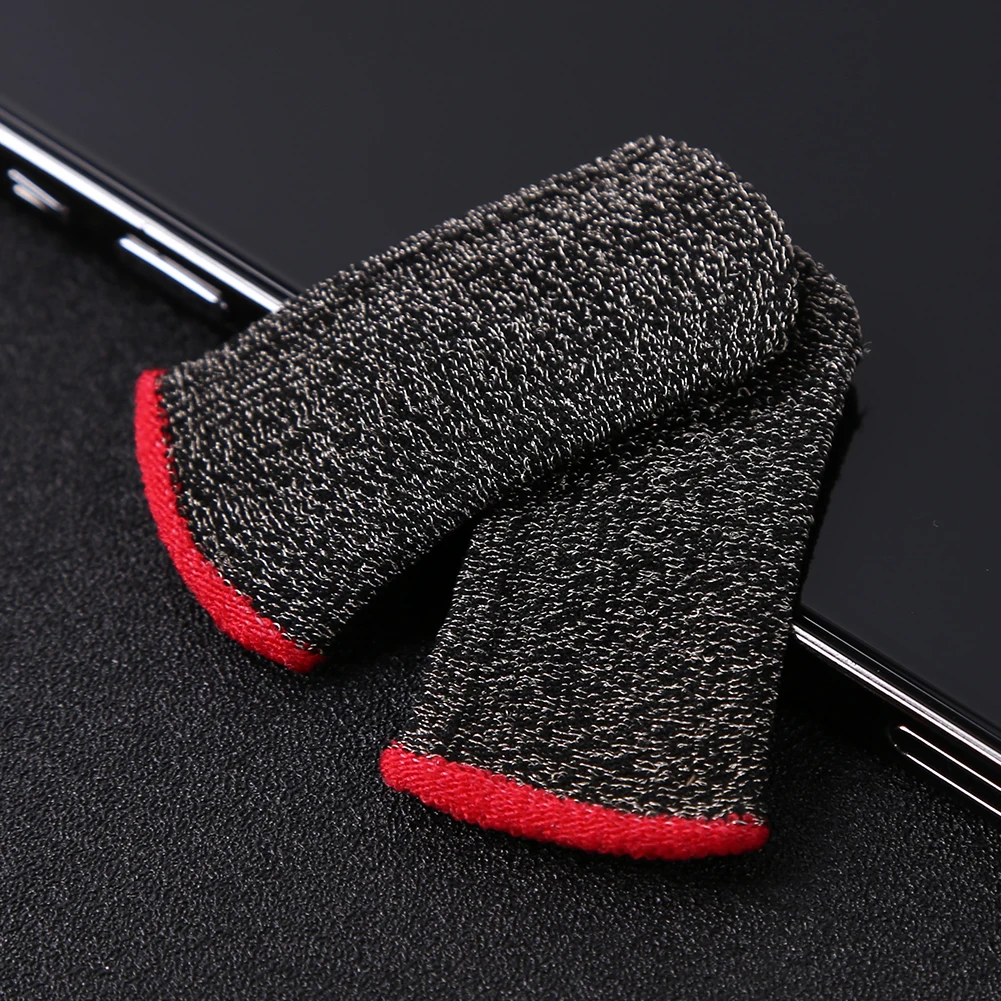 

Anti-Skid Finger Sleeve Cover Breathable Sweat Proof Touch Finger Thumb Gloves Sensitive Finger Glove Breathable Gaming