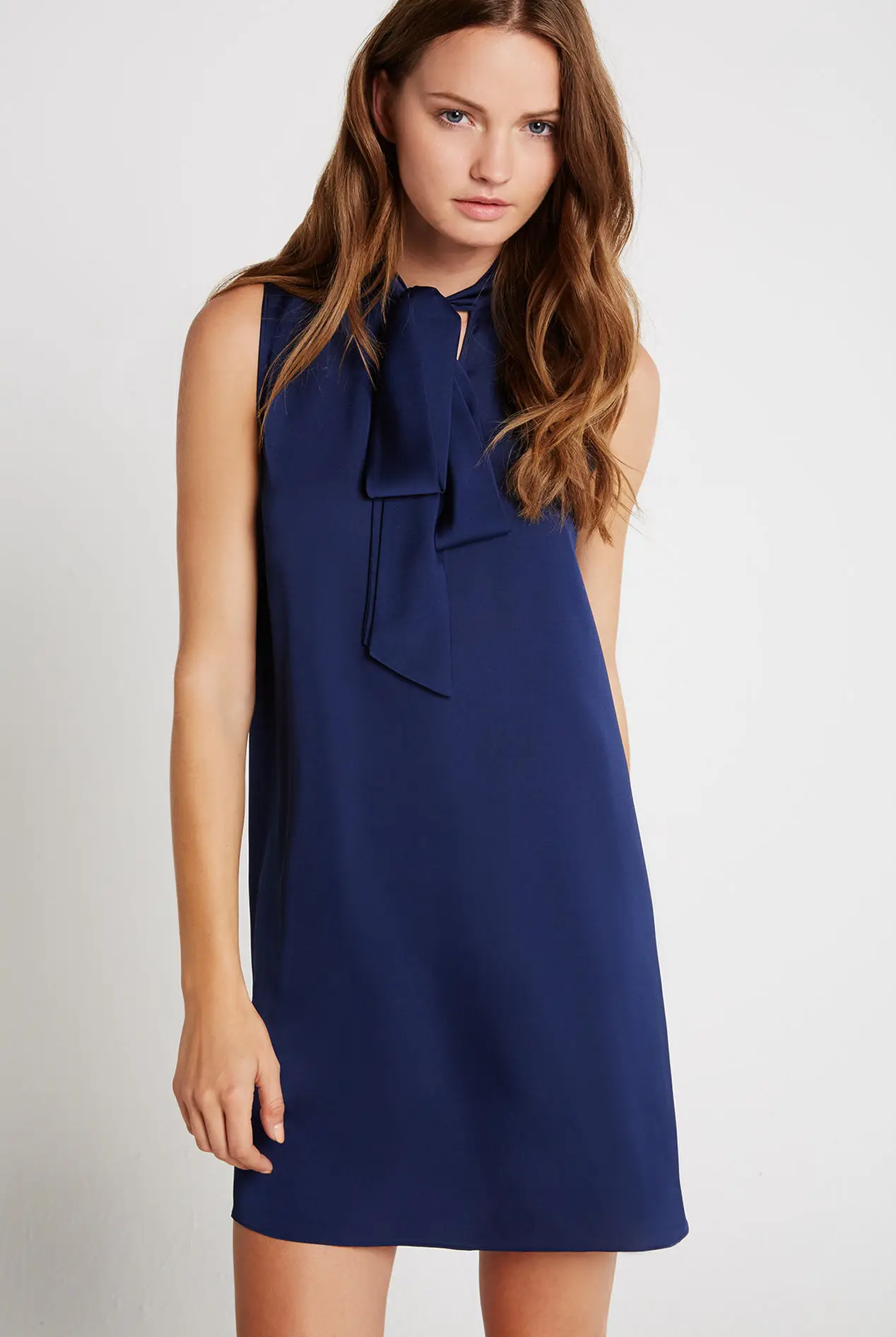 

2017 Spring Summer New Fashion Women Customize Made Plus Size 3XS-10XL Short Dress Bow Decoration Chiffon Mini Vestido Dresses