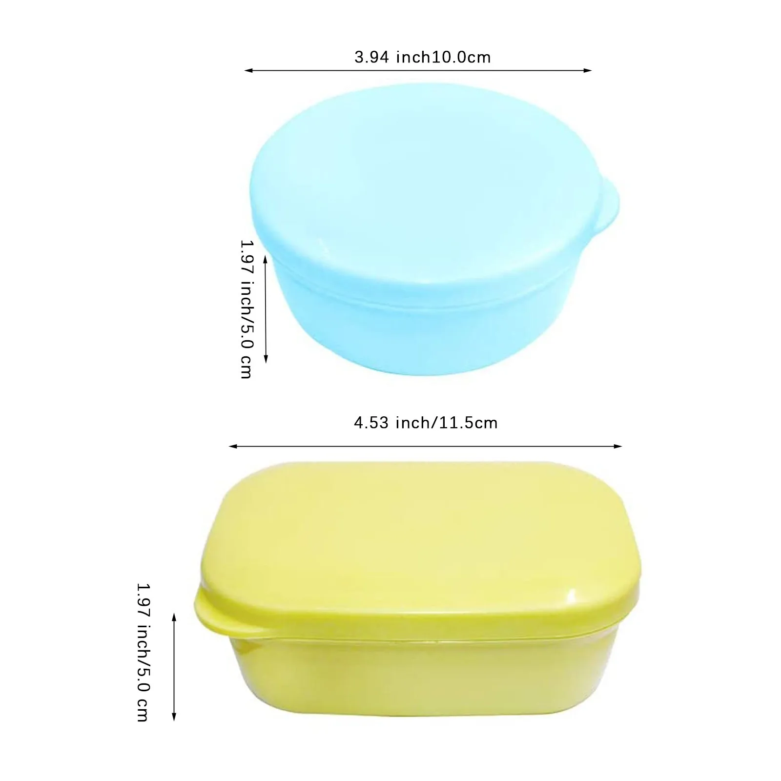 

Soapbox Waterproof Portable Soap Dish With Lids Holder For Household Bathroom Washing Table Plastic Soap Box Dispenser Soap #864