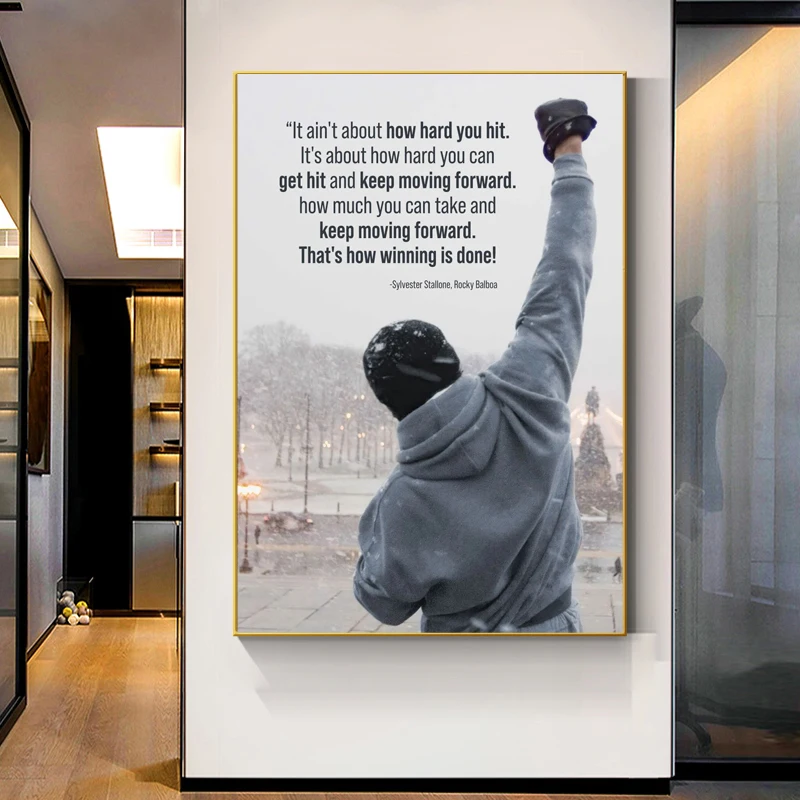 

Motivational Canvas Painting Inspirational Quotes Poster and Prints Wall Art Picture for Living Room Interior Home Decor Cuadros