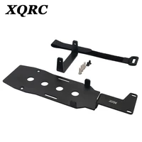xqrc it is used for trx4 diy refitting accessories of 1 10 rc crawler car to reduce the battery aluminum alloy battery plate