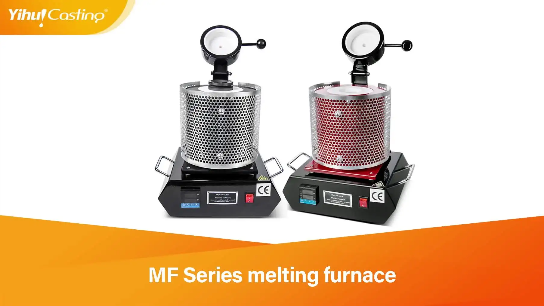 

Portable melting furnace for gold, silver and copper smelting