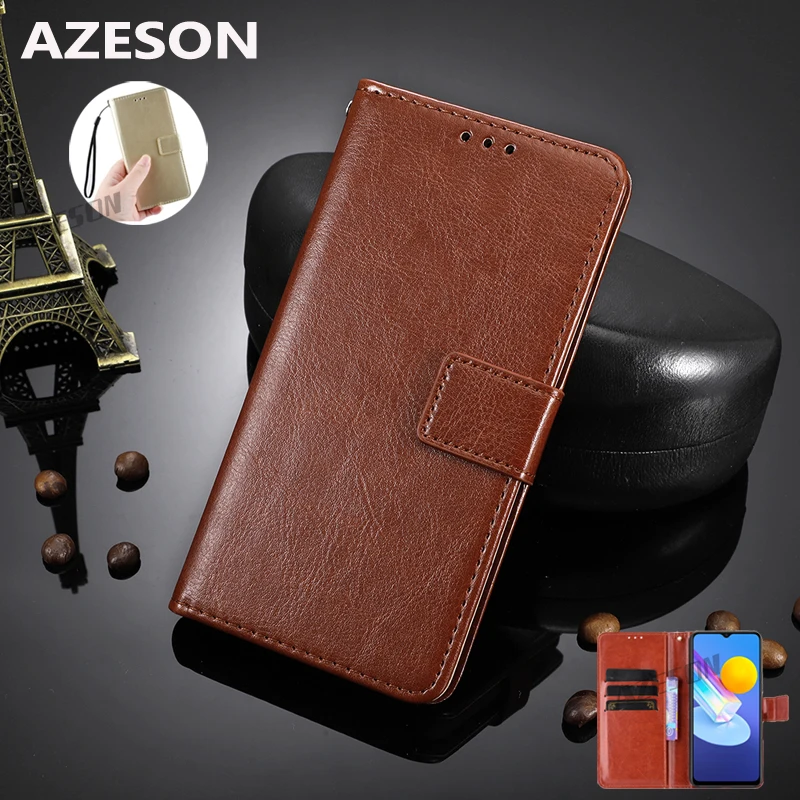Чехол Azeson для ASUS Zenfone 8 ZS590KS флип-чехол 7 Pro 6 5 5Z Lite 4 кошелек селфи кожаный чехол с