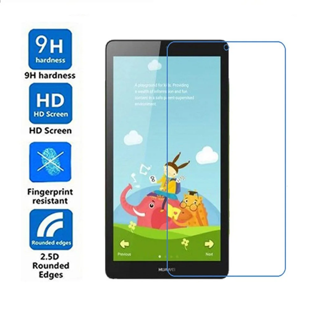 Закаленное стекло для Huawei Mediapad T3 7 0 8 10 9 6 защита экрана 3G/Wi-Fi BG2-U01/U03/W09 KOB-L09/W09 AGS-L09/L03