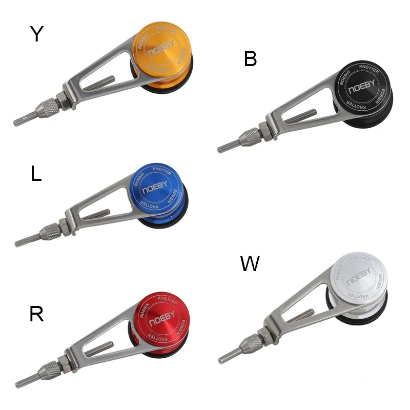

Fishing Bobbin Knotter Line Wire Knotting Tool Fishing Line Winder Assist Knotting Machine Fishing Tools Cable Connector