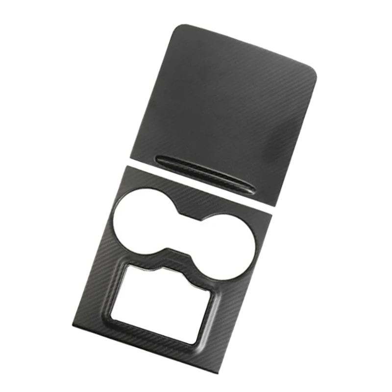 

Car Carbon Fiber Center Console Instrument Panel Protective Sticker Decoration Trim for Tesla Model 3 Y 2021