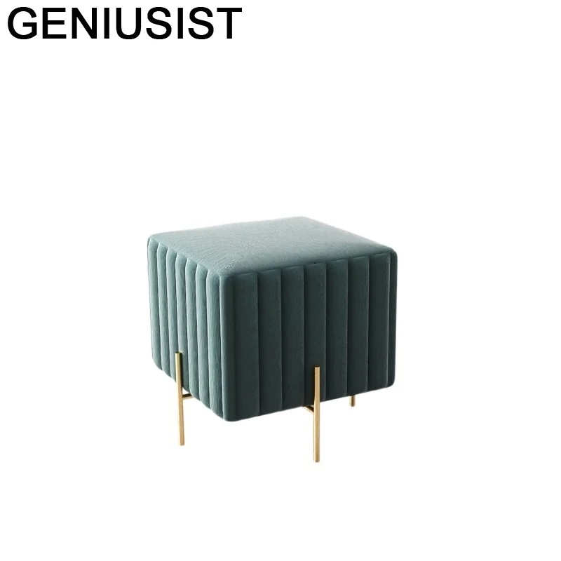 

Penteadeira Camarim Pufa Do Siedzenia Small Chair Banc De Rangement Step Tabouret Poef Sgabello Change Shoes Taburete Foot Stool