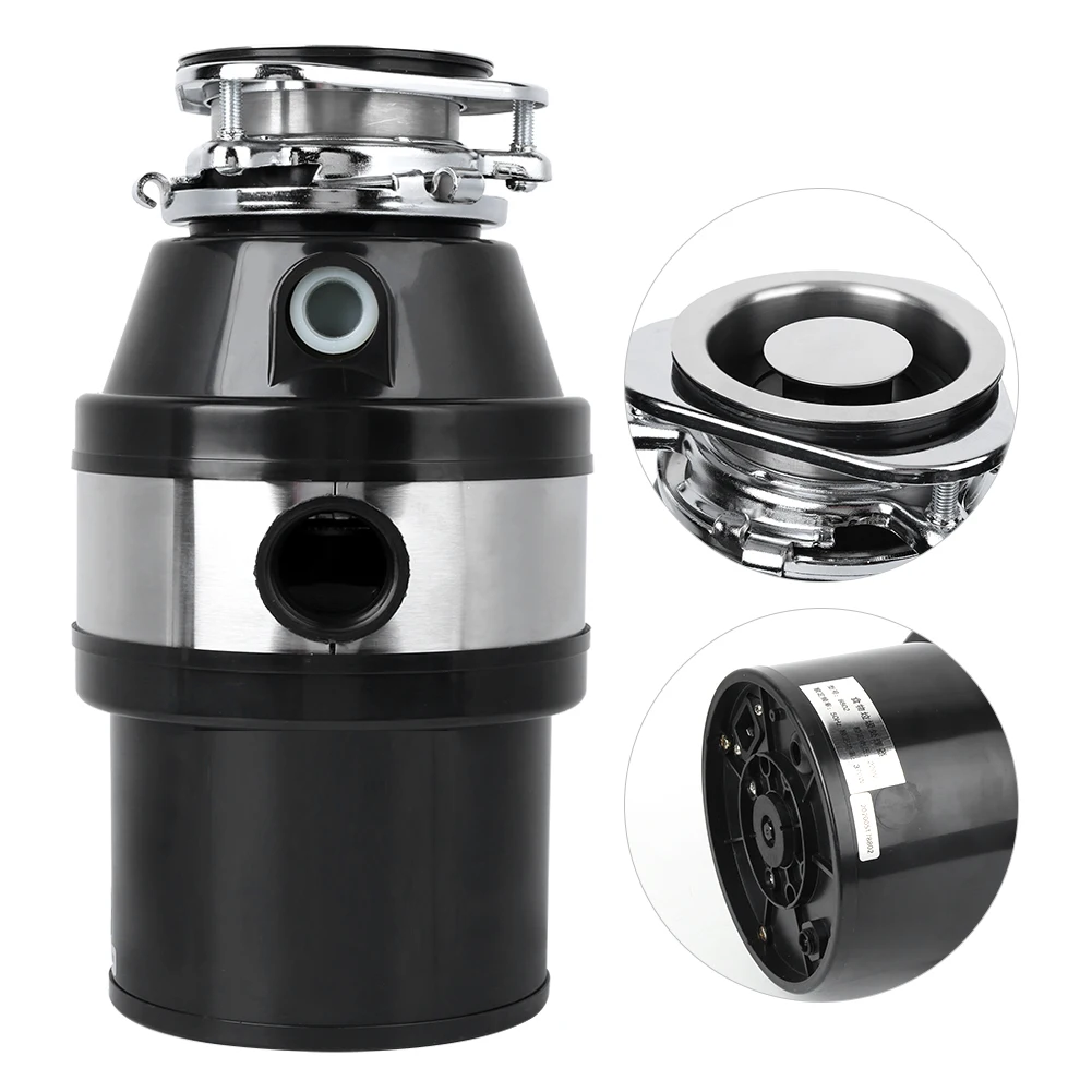 

Food Waste Disposer Garbage Disposal Crusher Stainless Steel for Home