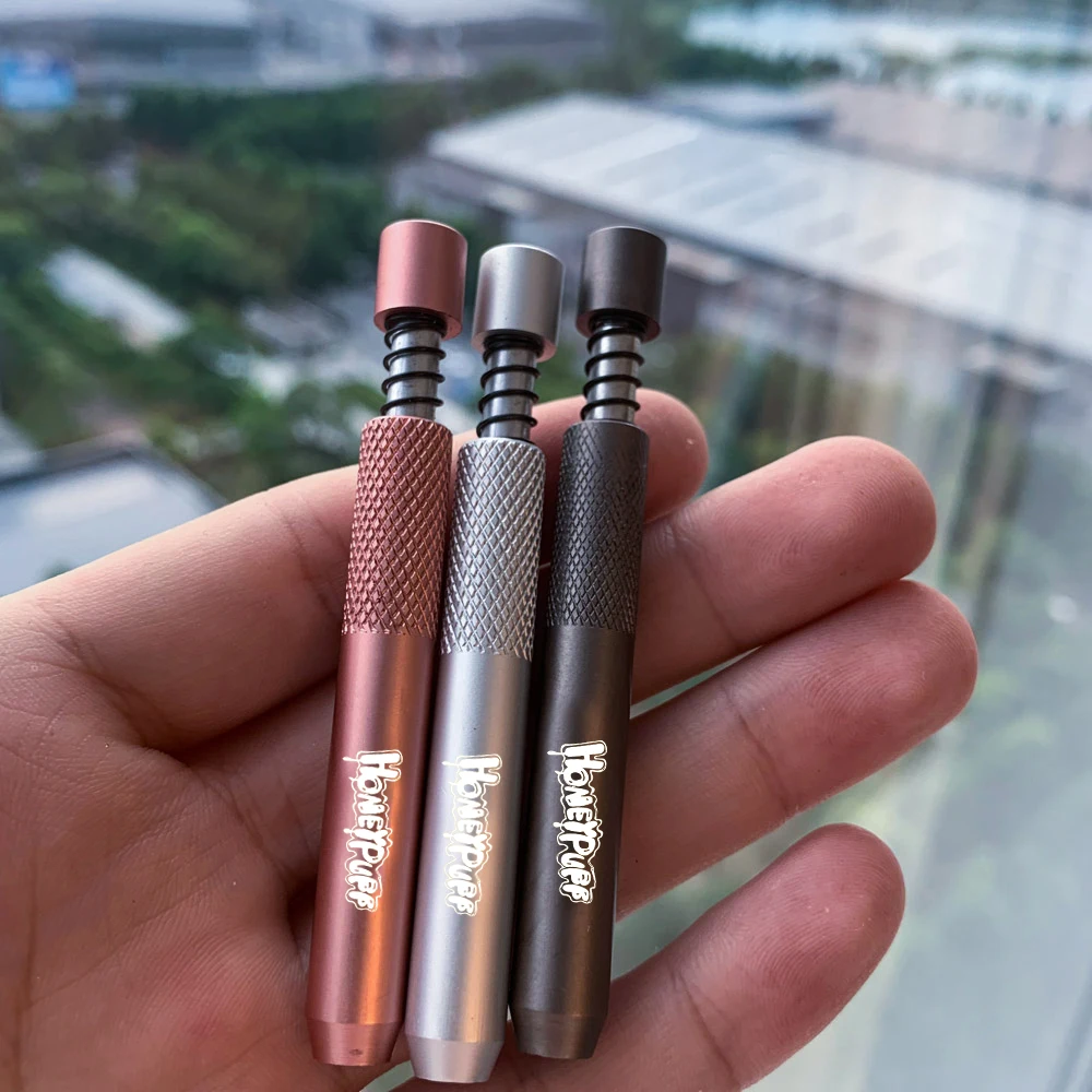 HORNET One Hitter летучая мышь 78 мм Весенняя металлическая трубка для курения