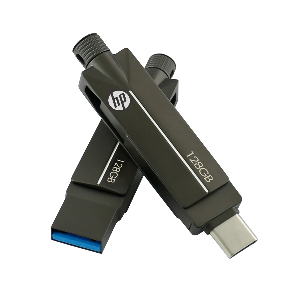 USB флеш-накопитель HP X5200M Type-c OTG 128 ГБ 64 32 флешка для устройств Type-C оригинал |