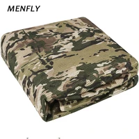 menfly military digital 1 5m wide army camouflage mesh cloth hunting coverage hidden net military fan camping cover networks