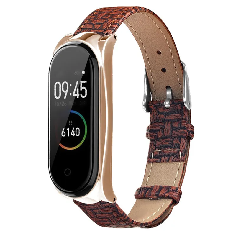 HIPERDEAL смарт-аксессуары mi Band 4 Кожаный деловой легкий кожаный Смарт-браслет ремешок для Xiaomi mi 4