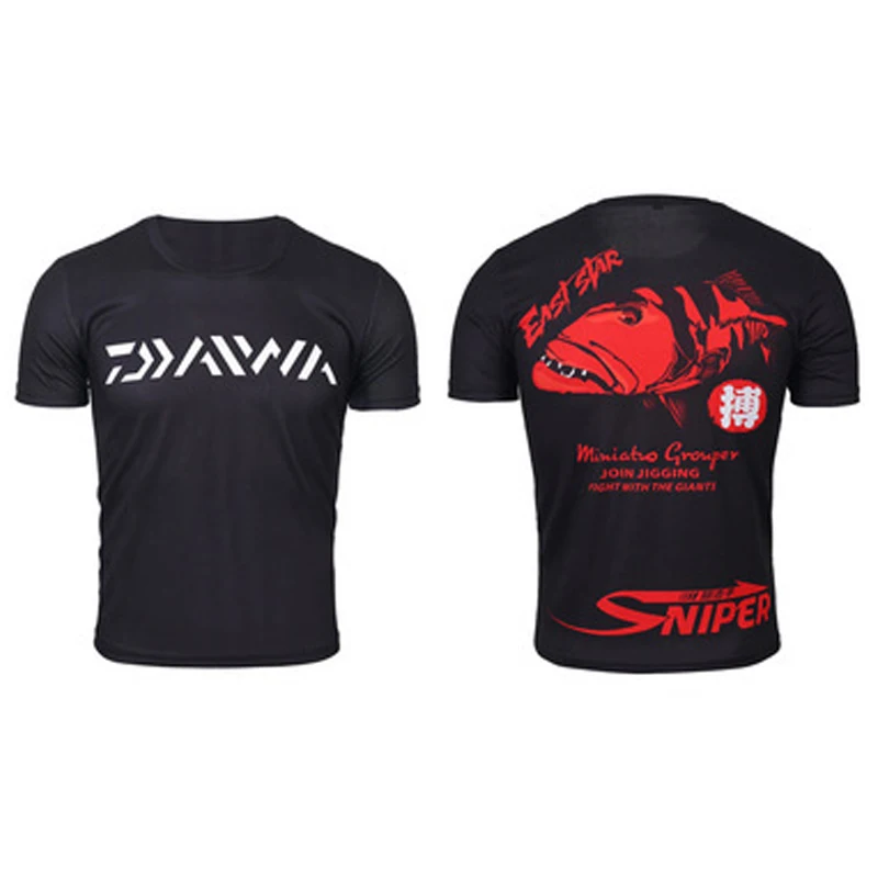 1 шт. Daiwa XS 5XL летние мужские рыболовные футболки с короткими рукавами Модные