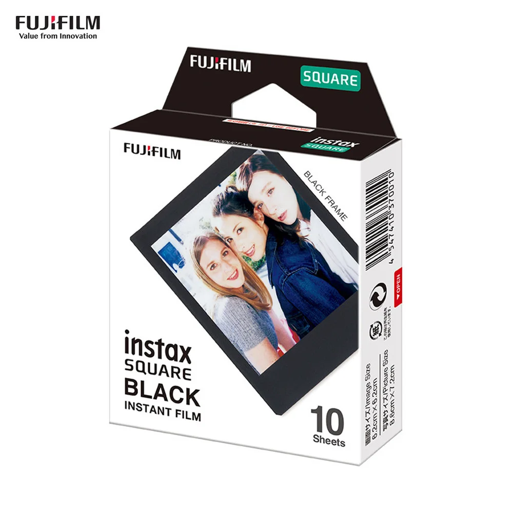 Fujifilm Instax квадратная фотобумага для фотоаппарата моментальной печати для Fujifilm Instax квадратная SQ6 SQ10 для смартфона Instax SP-3