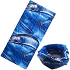 Новый шарф для рыбалки Многофункциональный бесшовный головной убор для альпинизма походов езды на велосипеде бандана Ветрозащитная маска капюшон тюрбан шейный платок