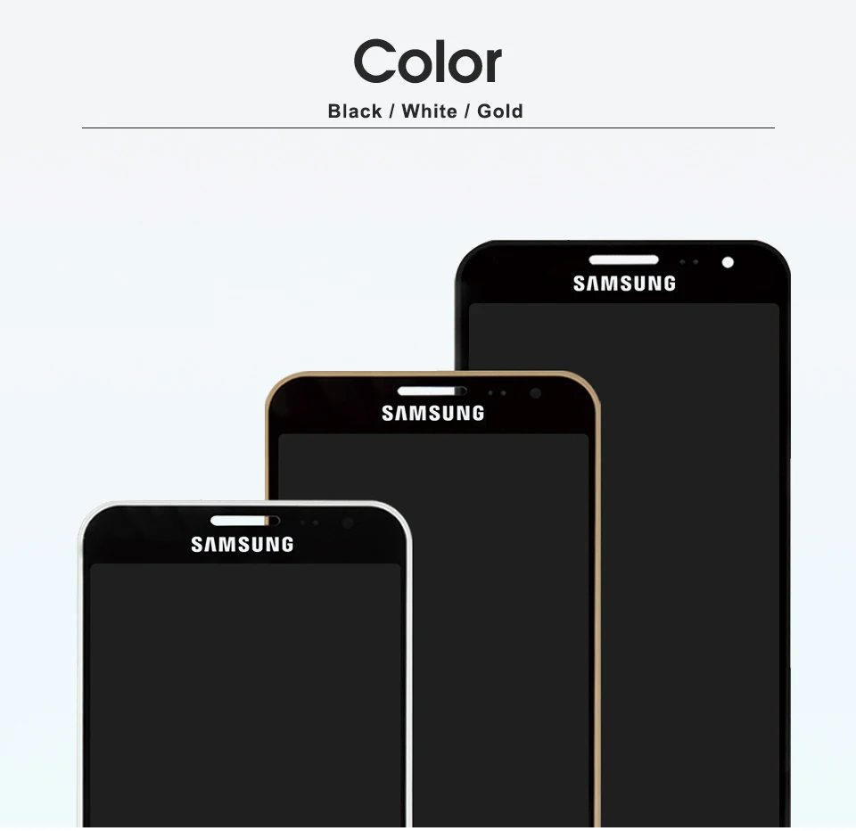 J320f ЖК-дисплей для samsung Galaxy J3 J320 J320F J320H J320FN J320M ЖК-дисплей сенсорный экран дигитайзер Рамка регулировка яркости