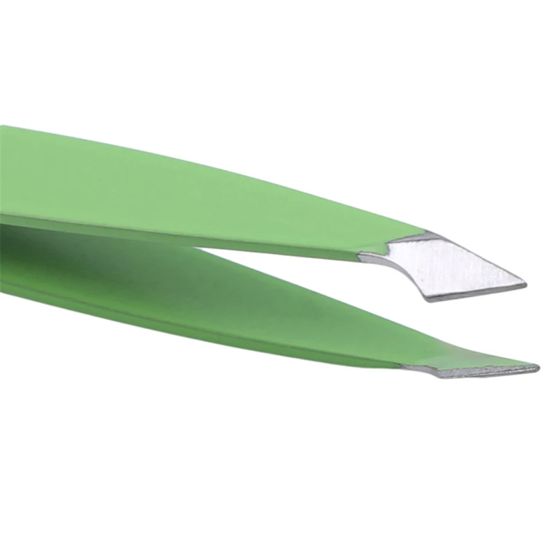 

2Pcs/Set Eyebrow Tweezer Hair Beauty Slanted Puller Stainless Steel Eye Brow Clips Hair Removal Makeup Tool