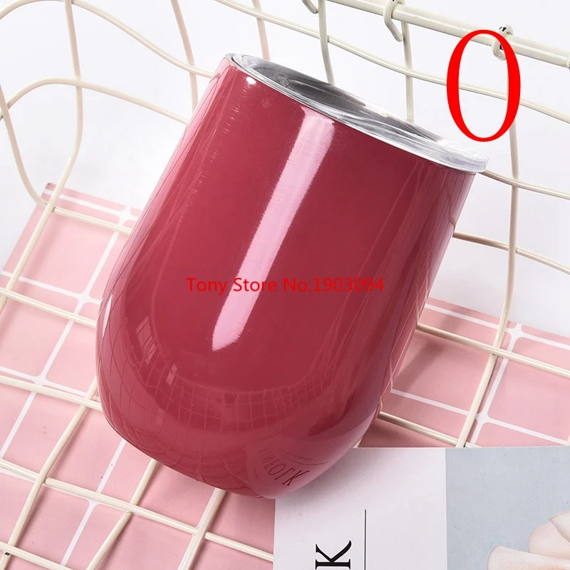 5 шт./лот NWT кружки из нержавеющей стали 304 9 унций. Коралловая чашка для вина с