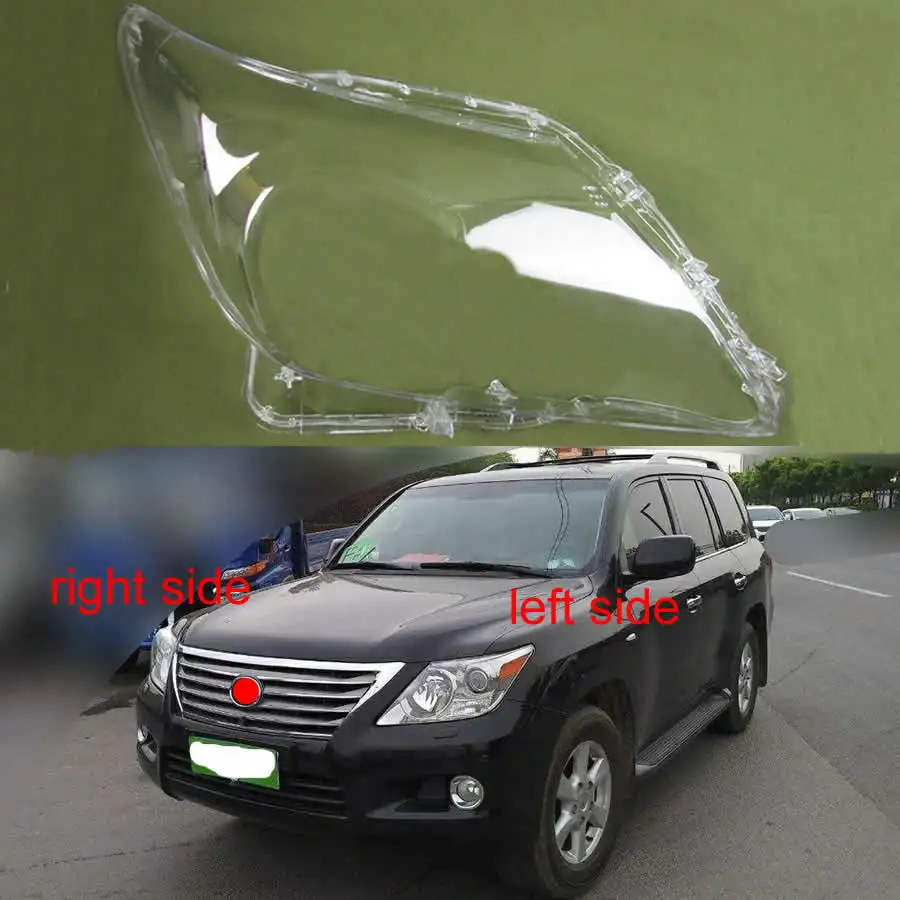 For Lexus LX570 2007 2008 2009 2010 2011 2012 Headlight Cover Headlamp lamp Shell Glass Lens Lampshade Transparent Shade | Автомобили и