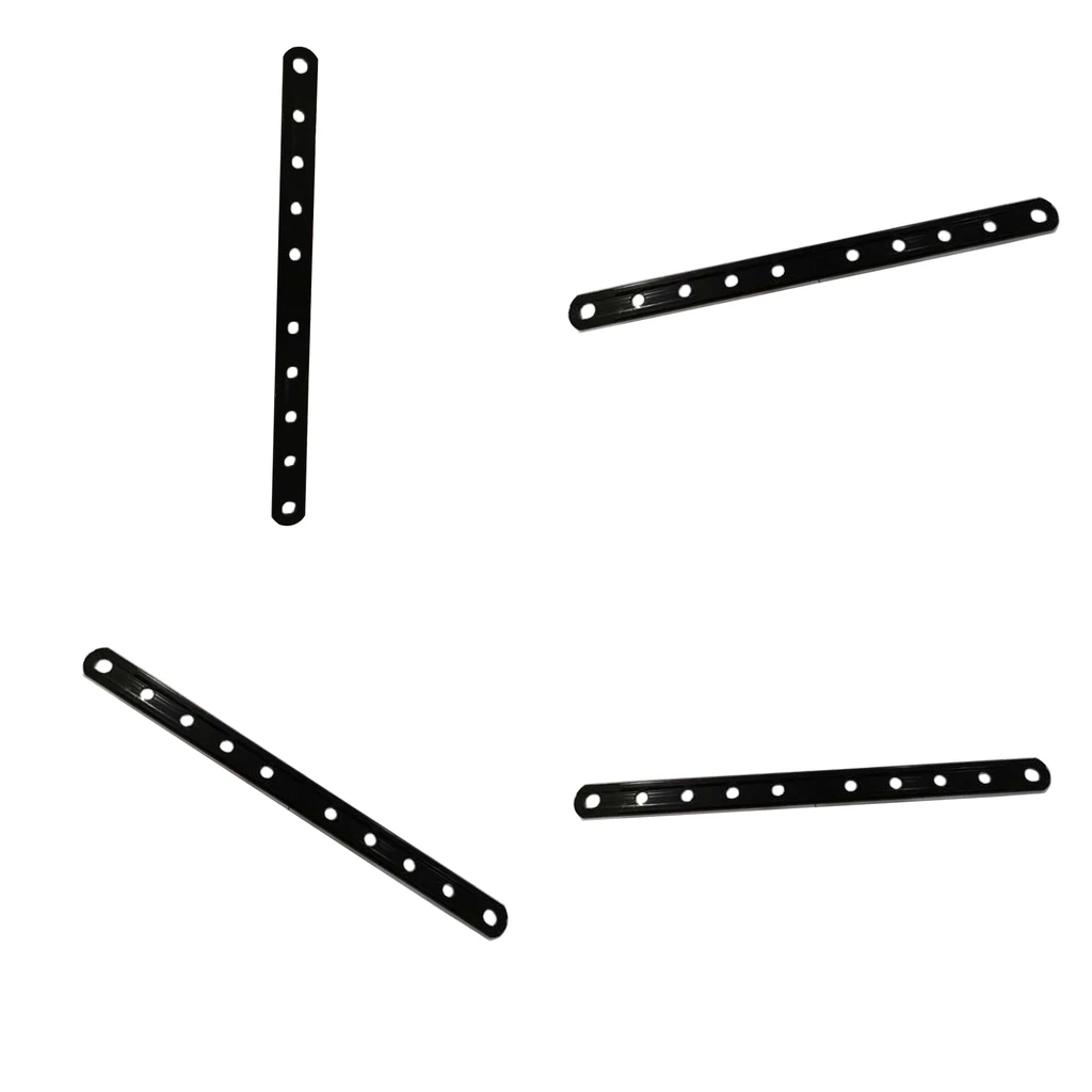 4 Pack 6 отверстие вешалка ремень глушитель Просверленный кронштейн для