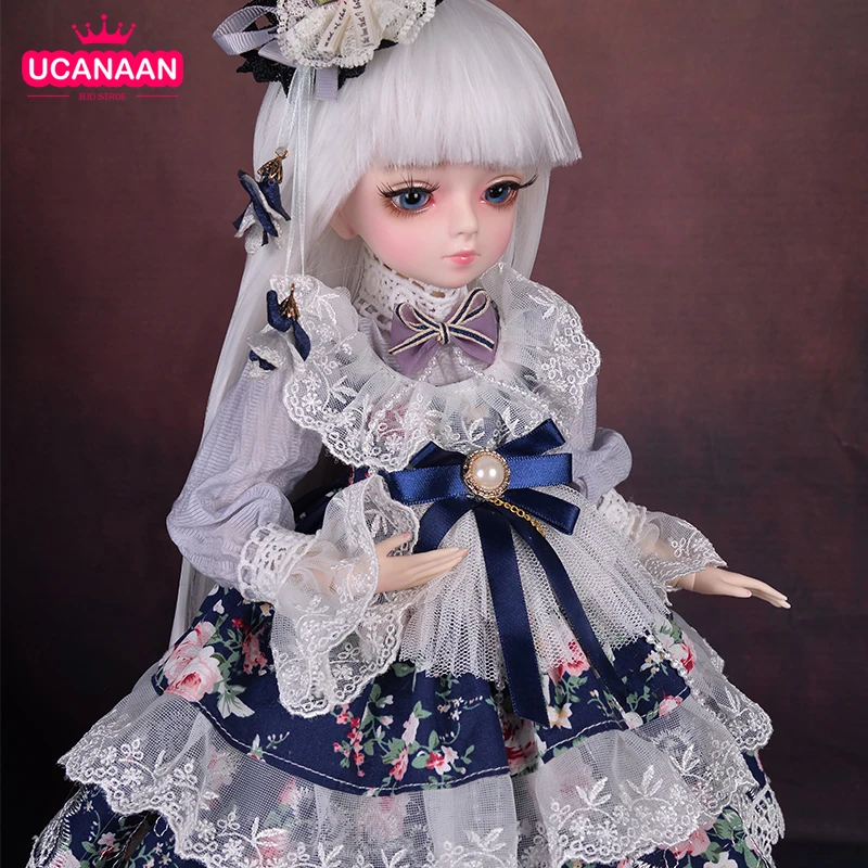 45 см BJD кукла 1/4 SD куклы 18 Шаровые опоры с Полный комплект одежды платье принцессы