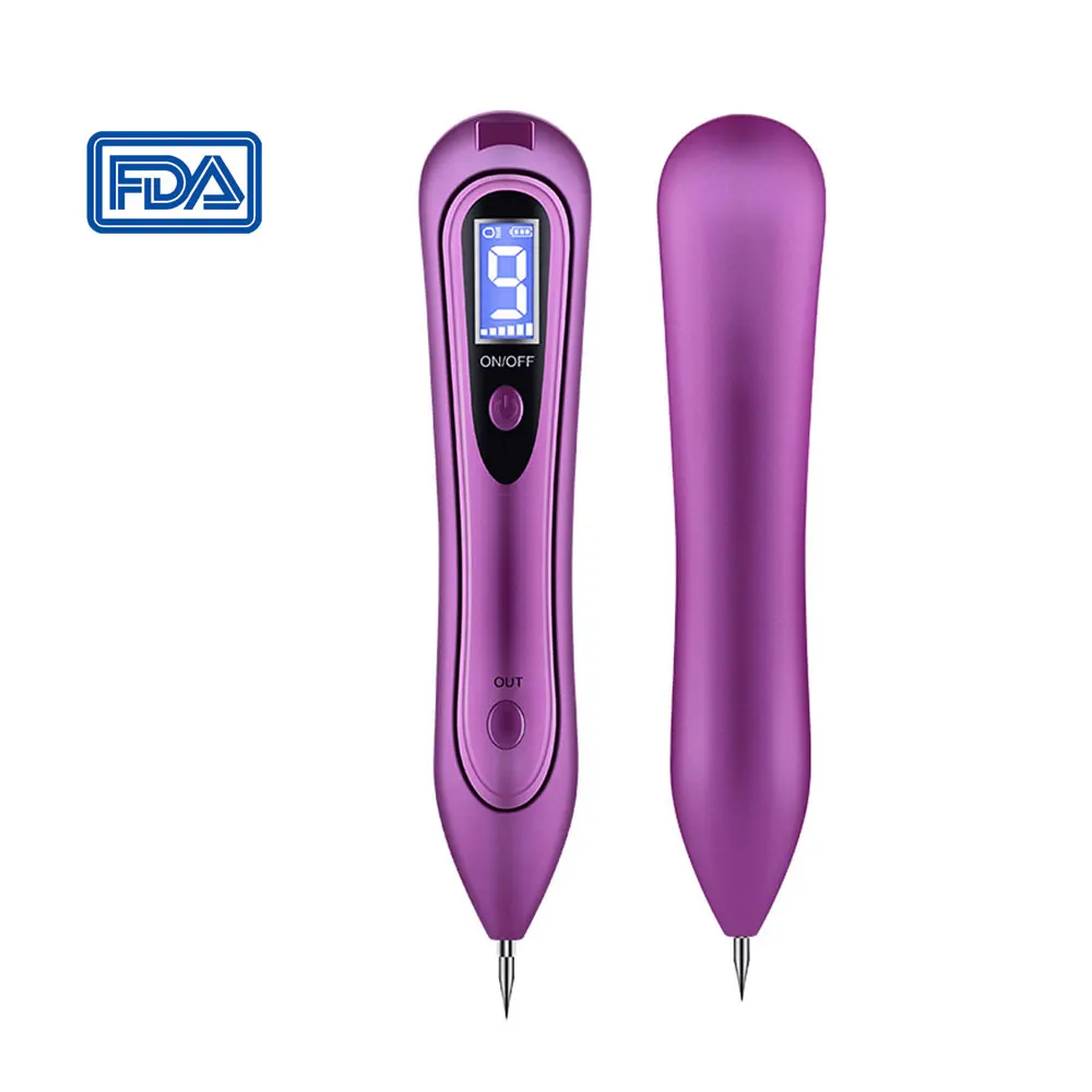 

New Instrument Laser Freckle Removal Machine Skin Mole Removal Dark Spot Remover for Face Wart Tag Tattoo Remaval Pen 9 levels