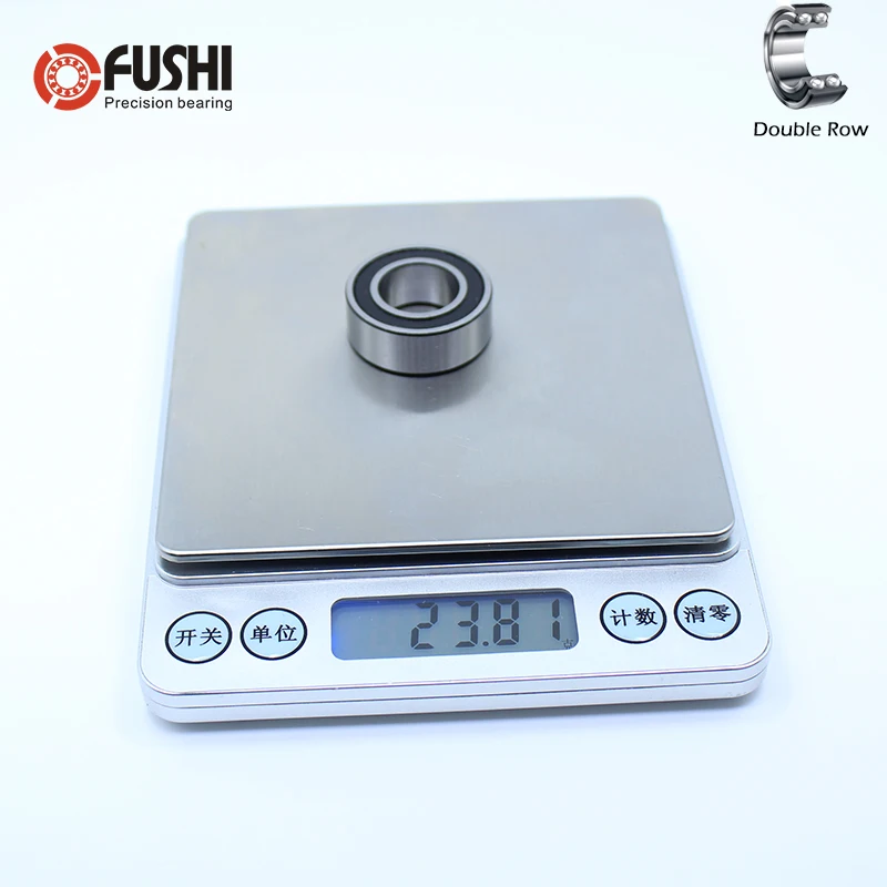 3902-2RS подшипник 15*28*10 мм (1 шт.) 3902 2RS двухрядные герметичные RS радиально-упорные