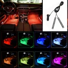 Автомобильный интерьер атмосфера светодиодный RGB ленточный светильник Dash напольный декоративный светильник для Lexus ES250 RX350 330 ES240 GS460 CT200H CT