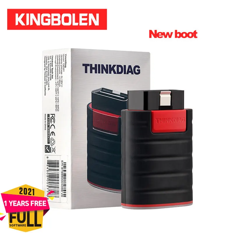 

Thinkcar Thinkdiag New Version Launch Full Software 1 Year Free Update Full OBD2 Code Reader Bluetooth Android IOS Scanner Tool