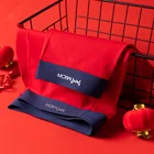 Мужское нижнее белье из органического хлопка, Красные Боксеры и шорты, мужское нижнее белье, 2022 год