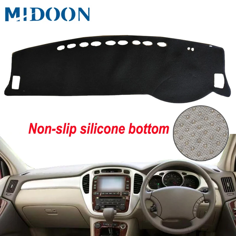 Крышка приборной панели автомобиля коврик для Toyota high Lander 1st Gen XU20 2001 2002 2003 2004 2005 2006