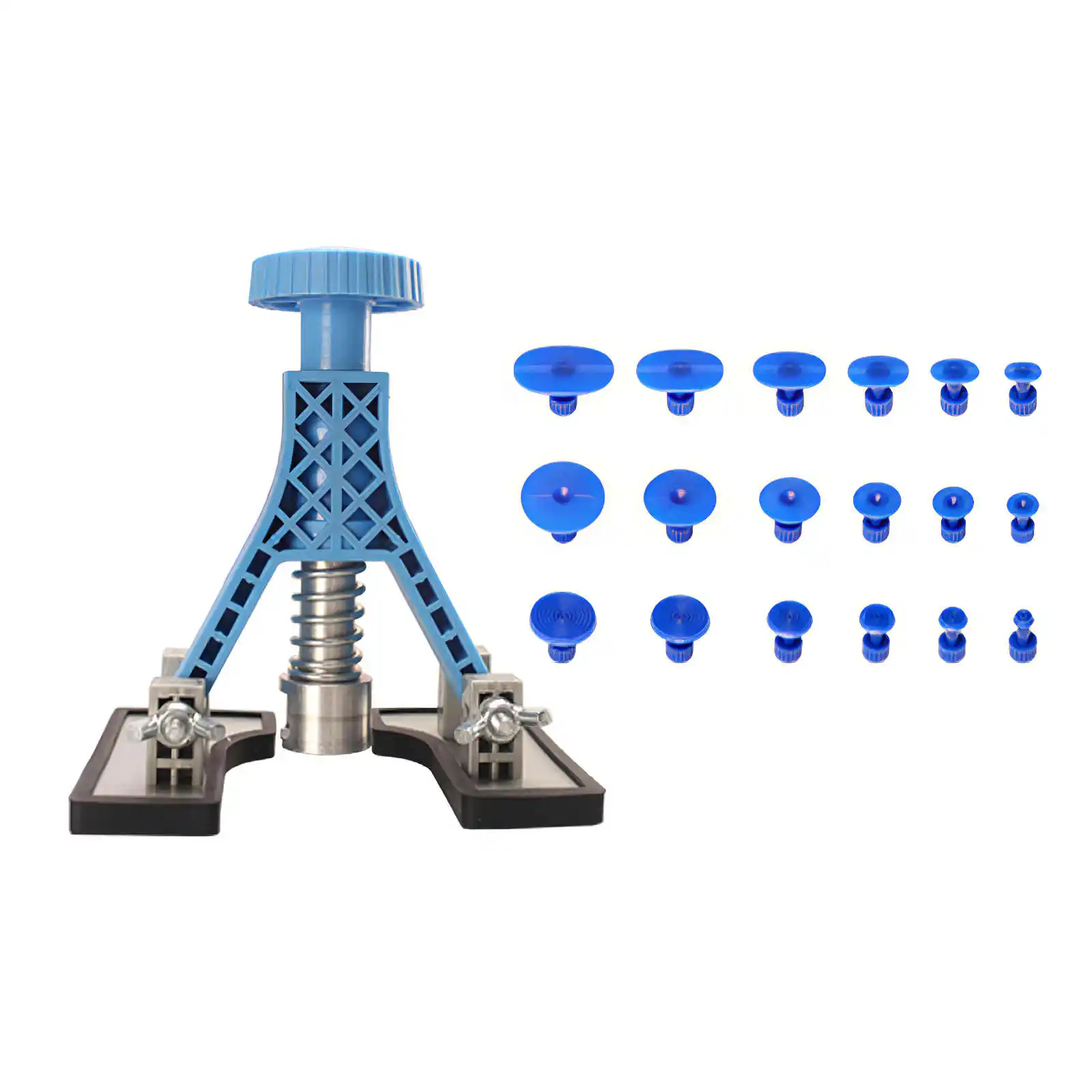 

Dent Puller Kit Contains 1pc Plastic Dent Lifter & 18pcs Puller Tabs Paintless Dent Repair Tools Set Car Dent Removal Repair