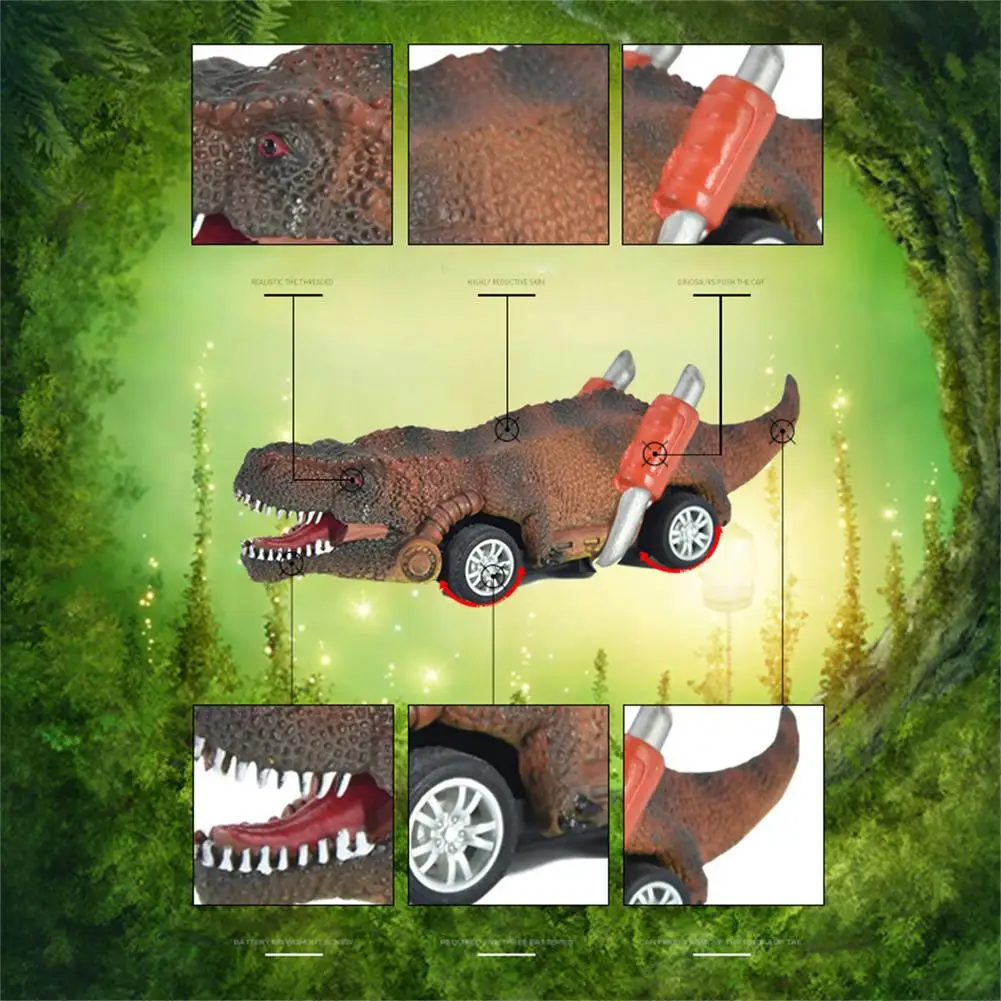 Pull Back Dinosaur Cars Toys Roadsters Party Favors Games Dino Toy For 3-14 Year Olds Boys Kids Toddlers Christmas Gift |