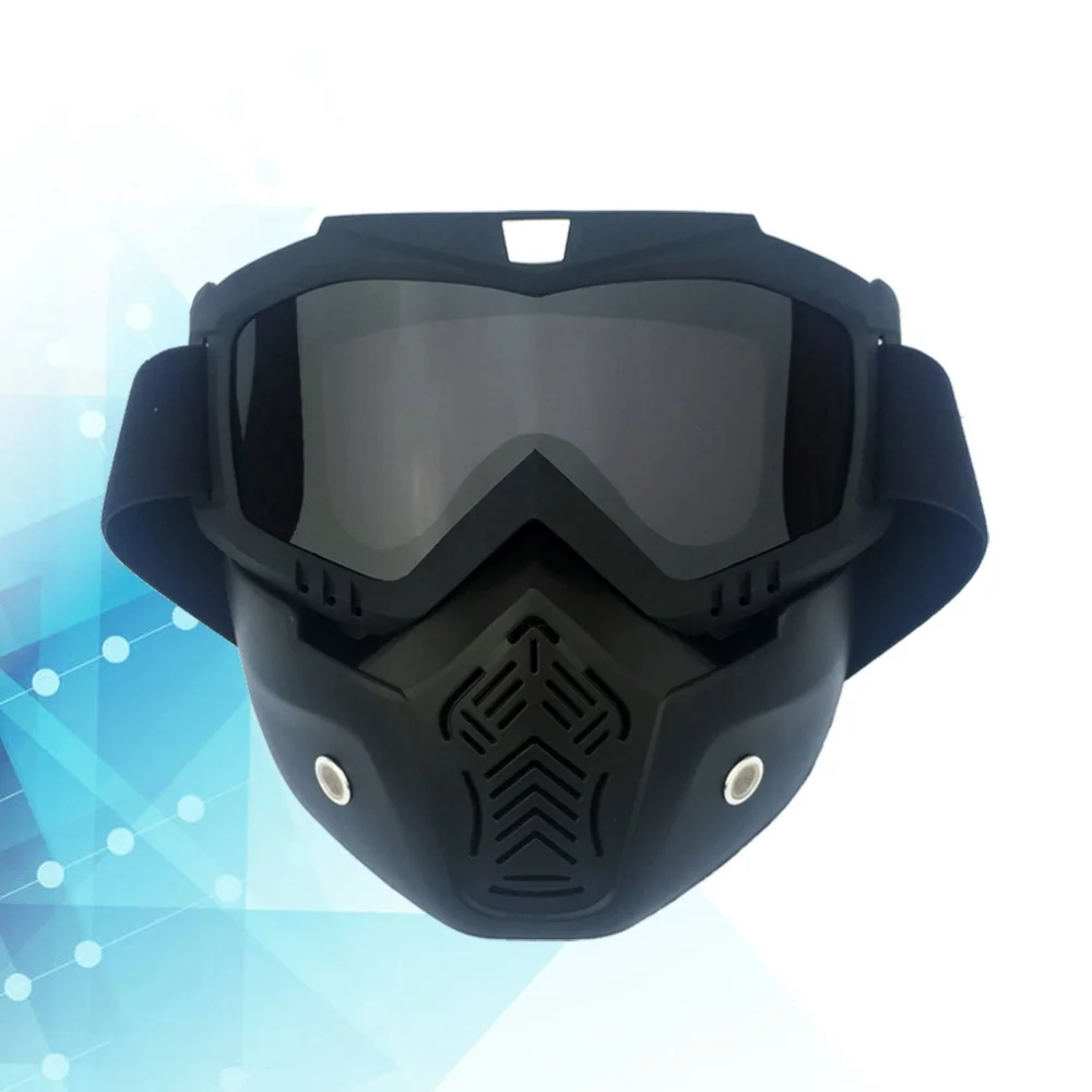 

Winter Snow Sport Goggles Ski Snowboard Snowmobile Face Mask Sun Glasses Eyewear (Matte Black Frame and Silver Plating Eyeglass)