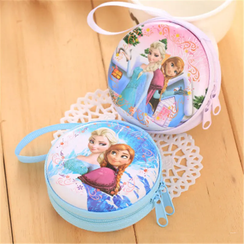 Холодное сердце с рисунком Кошелек для монет изображением Эльзы и принцессы Анны