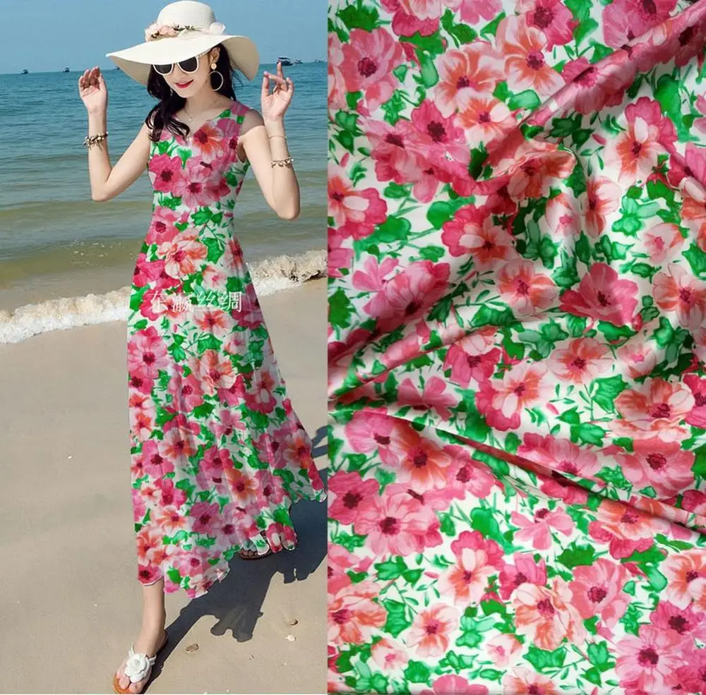 Telas эластичное супер Тканое свадебное платье шелковая атласная ткань 97% чистый