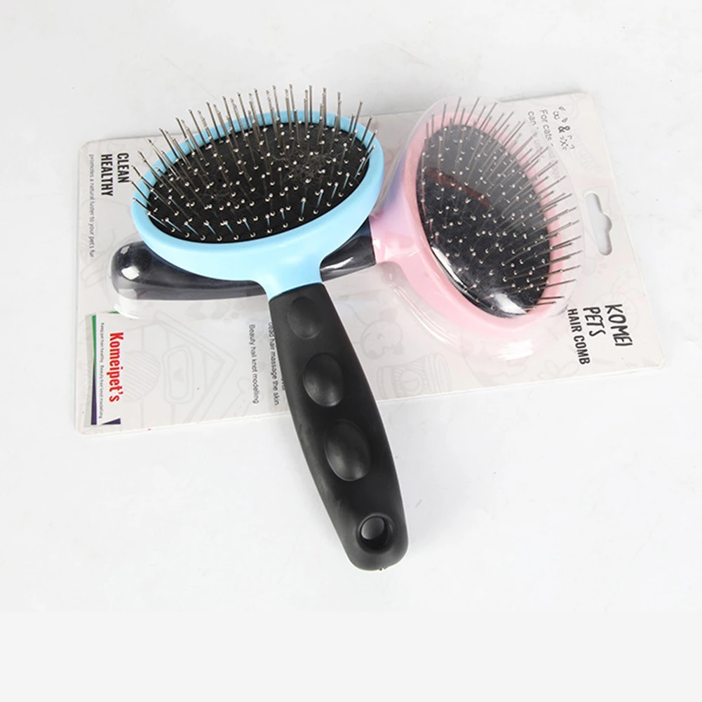 

Pet Hair Removal Comb Cat Dog Fur Cleaning Brush Puppy Massage Needle Combs Kitten Hair Grooming Shedding Tool Pets Supplies