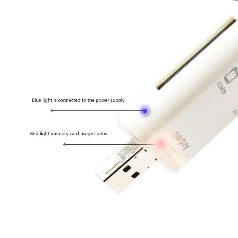 Считыватель карт type C 3 в 1 Многофункциональный Micro USB USB2.0 адаптер TF/SD OTG считыватель