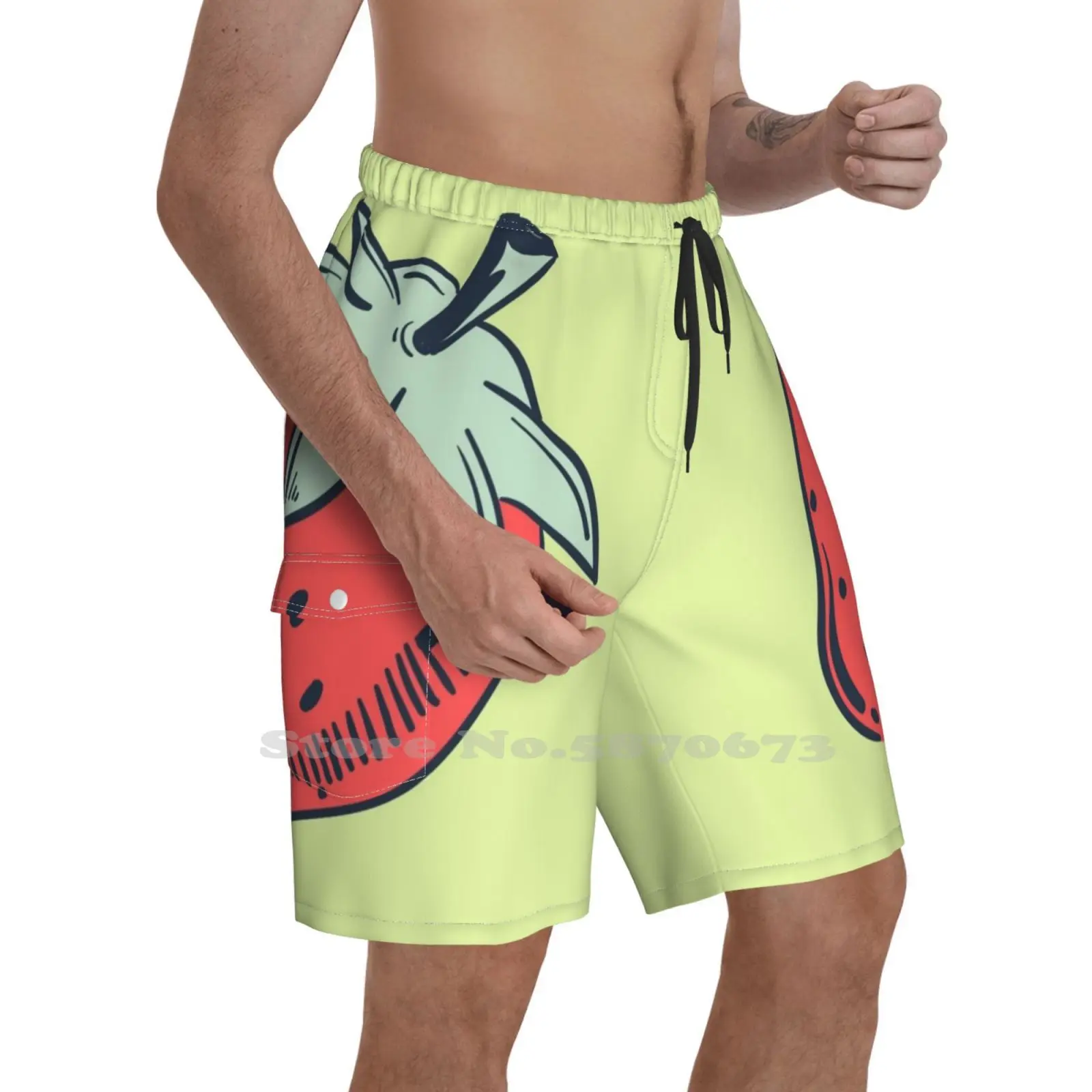 

Strawberry Running Fitness Sports Shorts Strawberry Cute Pink Food Fruit Drink Kawaii Berry Sweet Tumblr Japanese Soda Summer