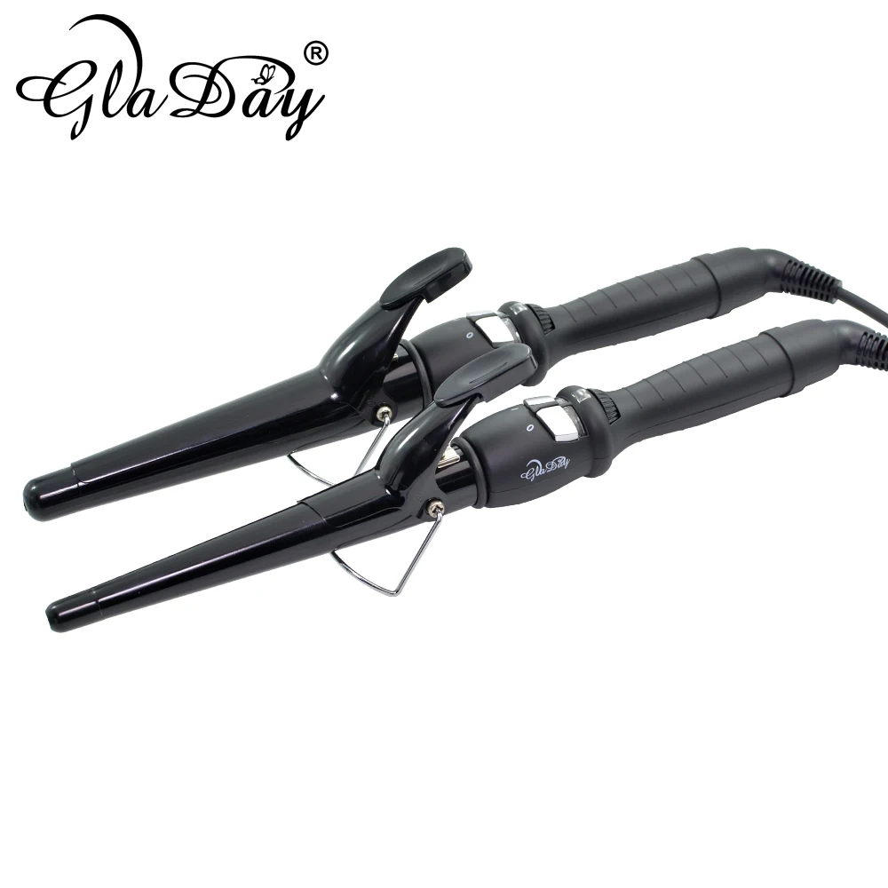 Щипцы для завивки волос конусные керамические плойка инструменты укладки|Щипцы