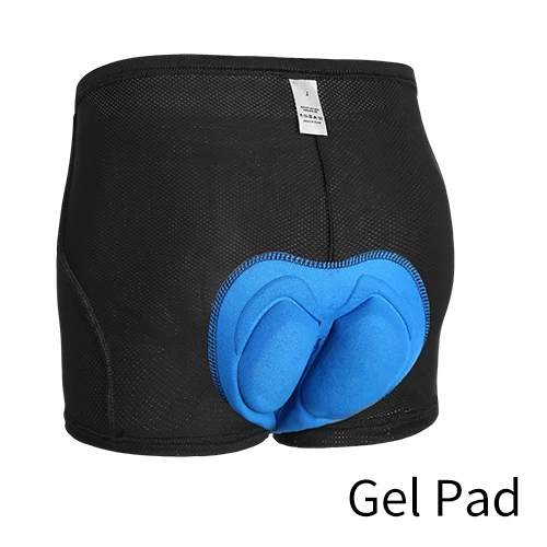 Gel pad INBIKE, 3D мягкое Велосипедное нижнее белье, велосипедные шорты для MTB, шоссейные велосипедные шорты для мужчин и женщин, ciclismo, дышащие, легкие, анти-пот - Цвет: Gel pad