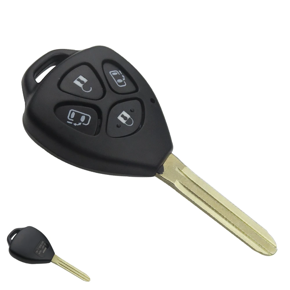 Дистанционный ключ Okeytech с 4 кнопками чип 314 3 МГц 4D67 лезвием TOY43 брелок для Toyota Alphard