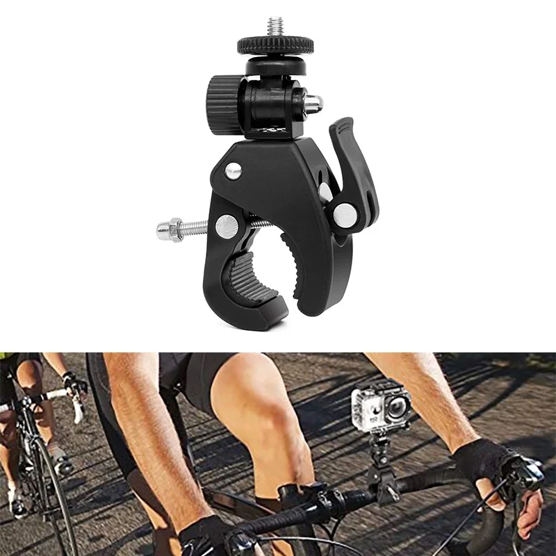Высококачественный зажим на руль велосипеда AISPORT 1/4 для камеры DV DSLR кронштейн