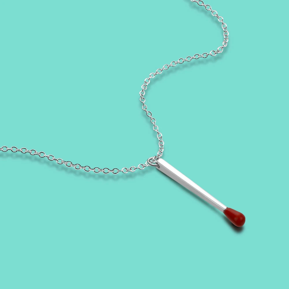 Женское креативное Серебряное украшение подвеска из серебра 925 пробы цепочка с