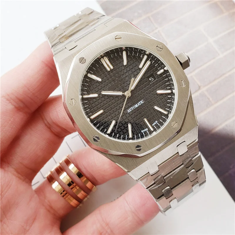 

Luxury Top Brand 1:1 Limited Edition Men's Automatic Mechanical AAA Watch Classic Stainless Steel Men Watches Gifts
