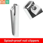 Кусачки для ногтей Xiaomi mijia защита от брызгвысококачественная нержавеющая стальвысококачественное матовое ощущениеМаникюрный ножострыйкомпактный