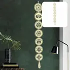 Современный деревянный Геометрический подвесной набор, Белый Геометрический настенный Художественный набор для медитации